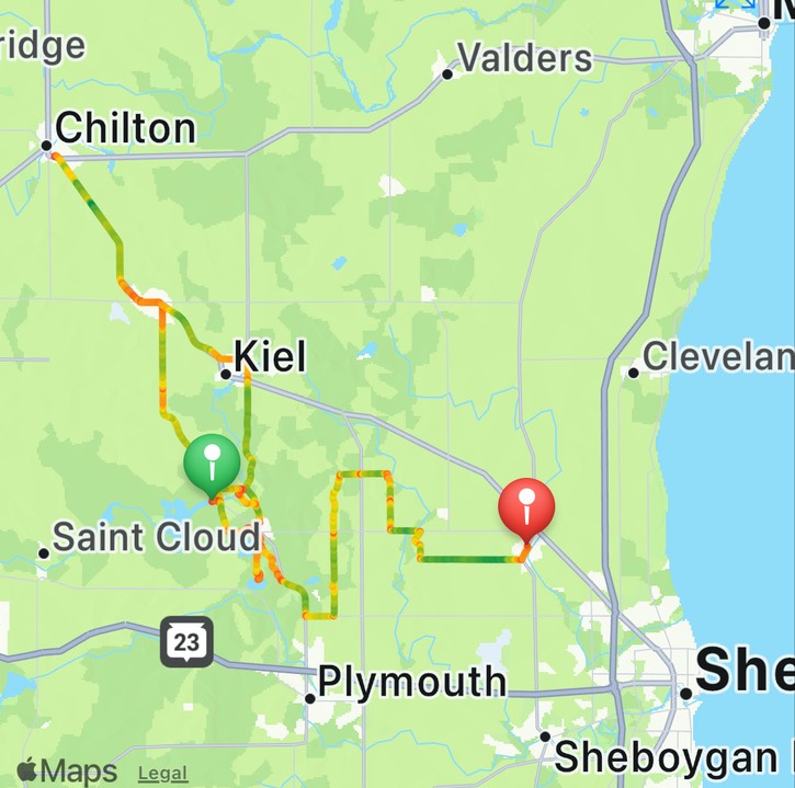 1. 11.may.2025 - 72 miles