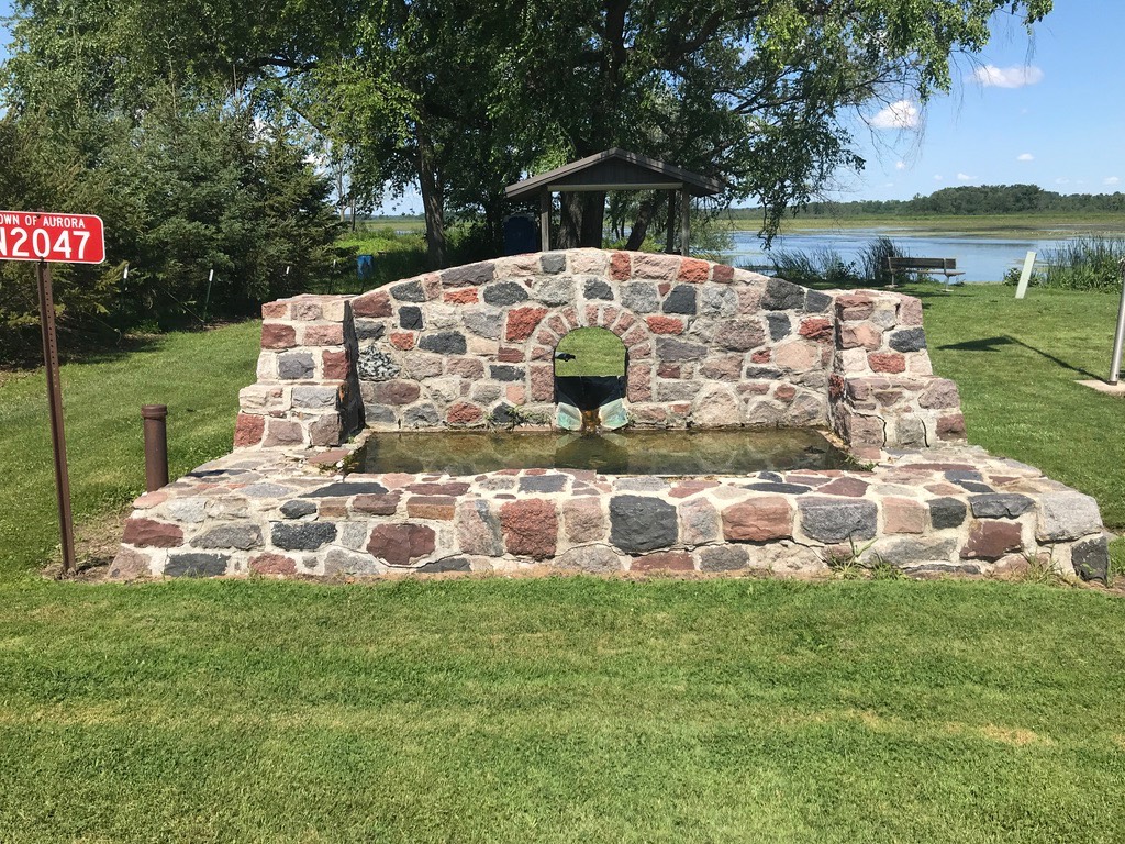 3. Auroraville Fountain