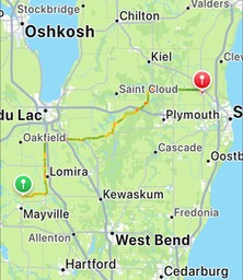 5. Home 54 miles