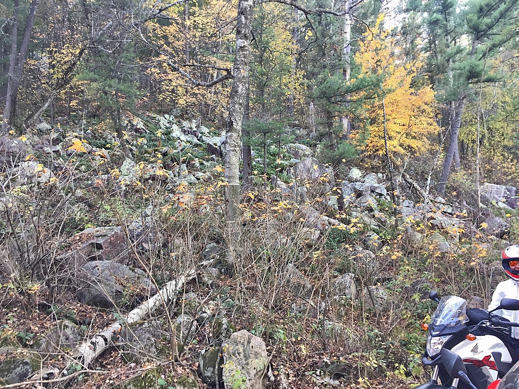 8. Devils Lake Rocky Bluff