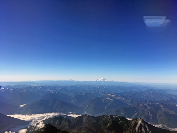 St Helens and Rainier